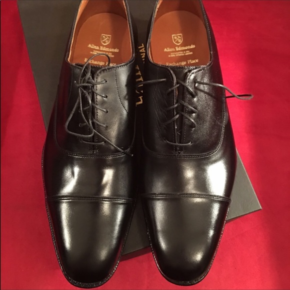 Allen Edmonds Exchange Place cap toes 14 d - Picture 2 of 3